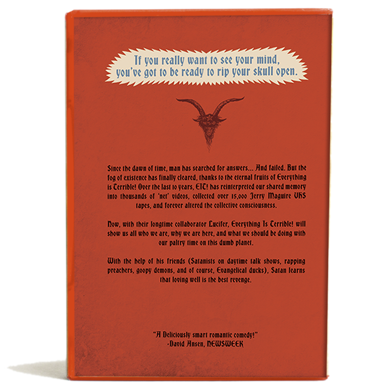 The Great Satan DVD – Everything Is Terrible! The Great Satan DVD – Everything Is Terrible!