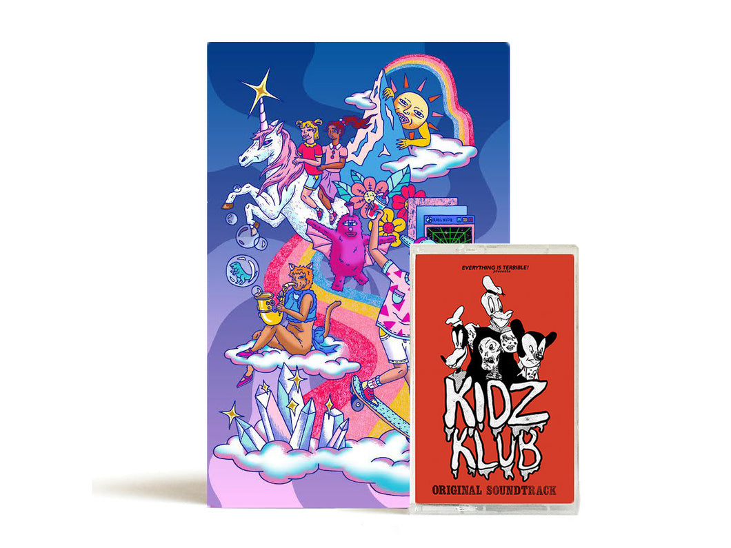 Kidz Klub! Original Soundtrack! Tape + VHS!! BUNDLE!